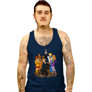 Secret_Shirts Tank Top, Unisex / Small / Navy Scooby Suprise