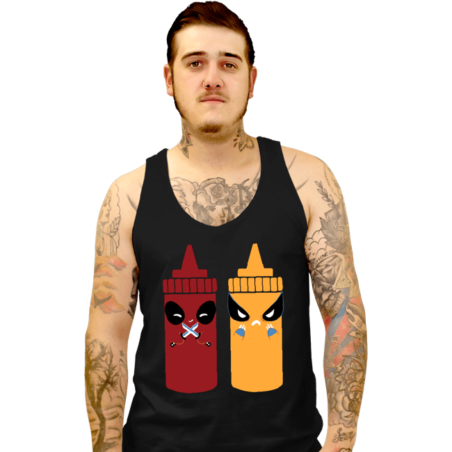 Secret_Shirts Tank Top, Unisex / Small / Black X Sauce