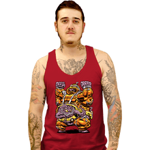 Load image into Gallery viewer, Daily_Deal_Shirts Tank Top, Unisex / Small / Red Mechanical Madman
