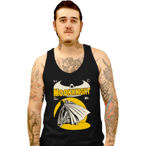 Daily_Deal_Shirts Tank Top, Unisex / Small / Black Moon Knight Comics