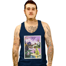 Load image into Gallery viewer, Shirts Tank Top, Unisex / Small / Navy Adventure Awaits In Wonderland
