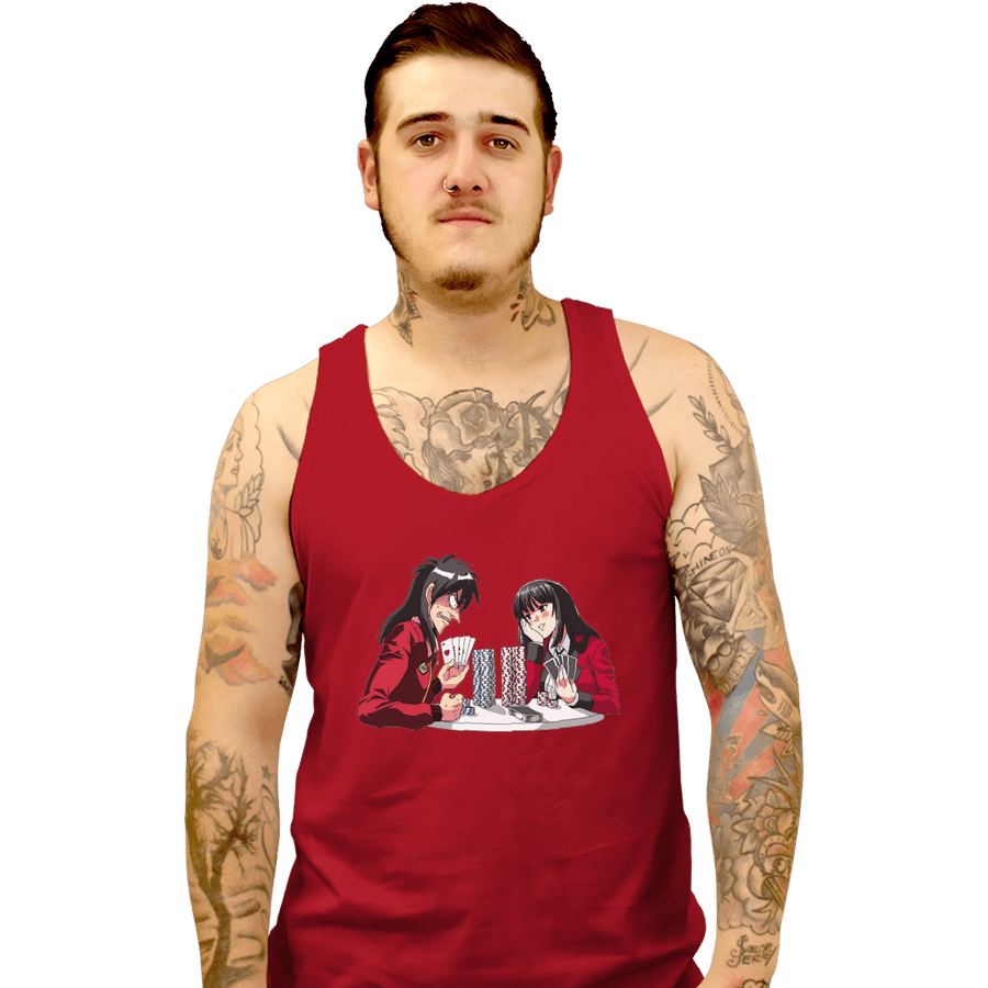 Shirts Tank Top, Unisex / Small / Red All In