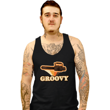 Load image into Gallery viewer, Shirts Tank Top, Unisex / Small / Black Groovy Tools
