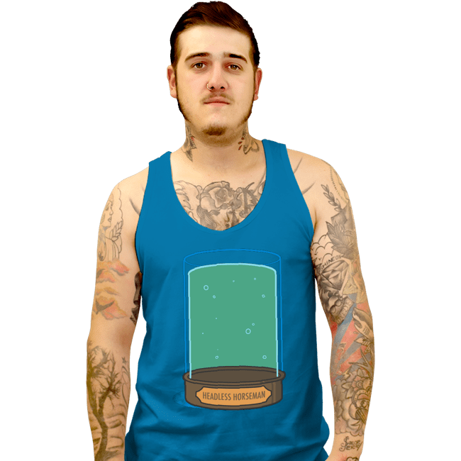 Shirts Tank Top, Unisex / Small / Sapphire Empty Jar