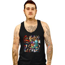 Load image into Gallery viewer, Secret_Shirts Tank Top, Unisex / Small / Black Batfam V Arkham
