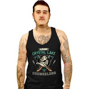 Daily_Deal_Shirts Tank Top, Unisex / Small / Black Camp Counselors