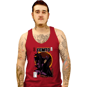 Secret_Shirts Tank Top, Unisex / Small / Red Femto Comics
