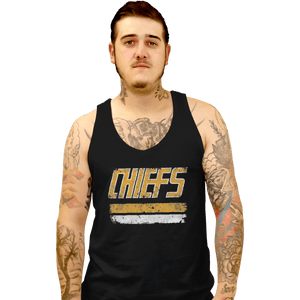 Shirts Tank Top, Unisex / Small / Black Chiefs Retro