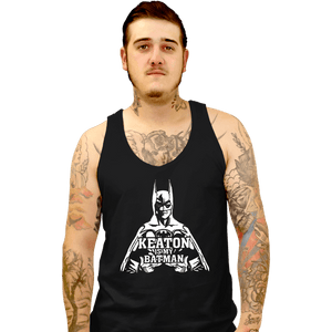 Daily_Deal_Shirts Tank Top, Unisex / Small / Black Keaton