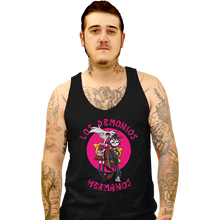 Load image into Gallery viewer, Daily_Deal_Shirts Tank Top, Unisex / Small / Black Los Demonios Hermanos
