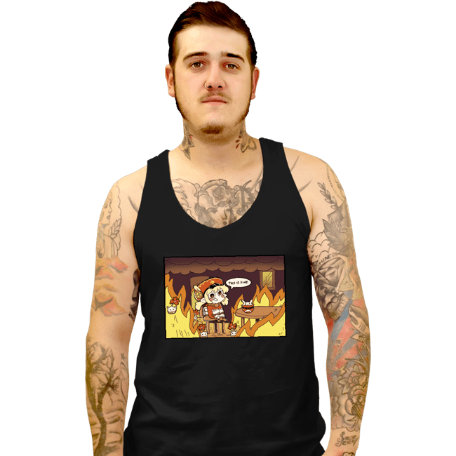 Secret_Shirts Tank Top, Unisex / Small / Black Bomb Is Fine