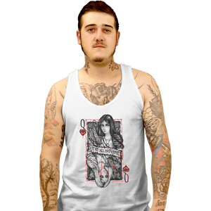 Shirts Tank Top, Unisex / Small / White Madness Wonderland