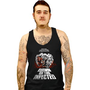 Daily_Deal_Shirts Tank Top, Unisex / Small / Black Dawn Of The Infected