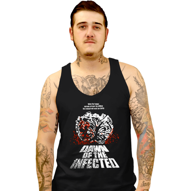 Daily_Deal_Shirts Tank Top, Unisex / Small / Black Dawn Of The Infected