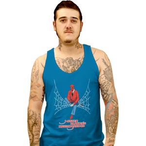 Shirts Tank Top, Unisex / Small / Sapphire Mister Parker's Neighborhood