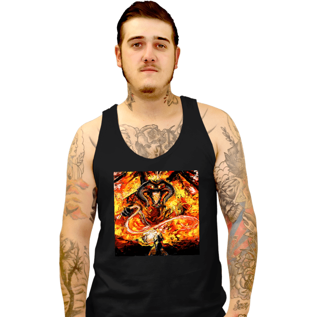 Secret_Shirts Tank Top, Unisex / Small / Black Van Gogh Never Passed.