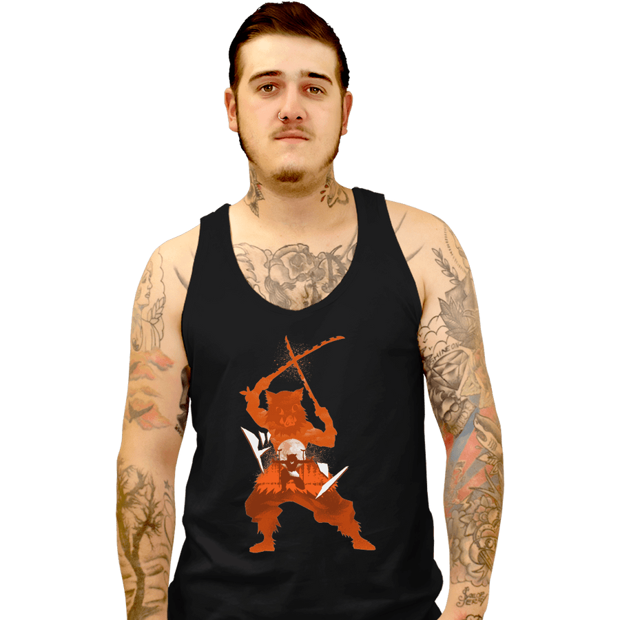 Shirts Tank Top, Unisex / Small / Black Inosuke Hashibira