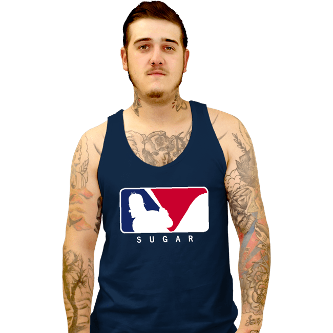 Secret_Shirts Tank Top, Unisex / Small / Navy Sugar League