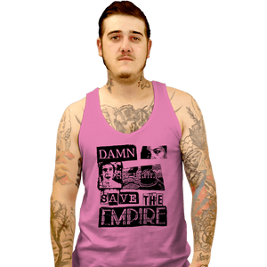 Daily_Deal_Shirts Tank Top, Unisex / Small / Pink Save Empire Records