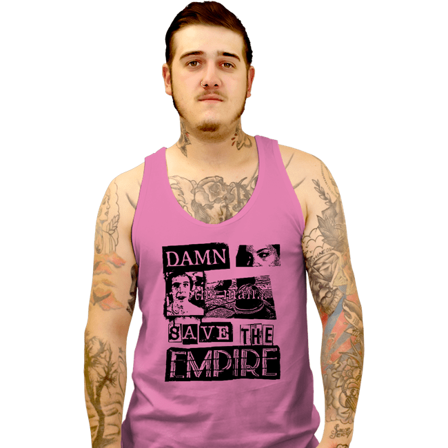 Daily_Deal_Shirts Tank Top, Unisex / Small / Pink Save Empire Records