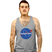 Load image into Gallery viewer, Daily_Deal_Shirts Tank Top, Unisex / Small / Sports Grey Nasa Doge
