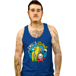 Shirts Tank Top, Unisex / Small / Royal Blue Emil Island