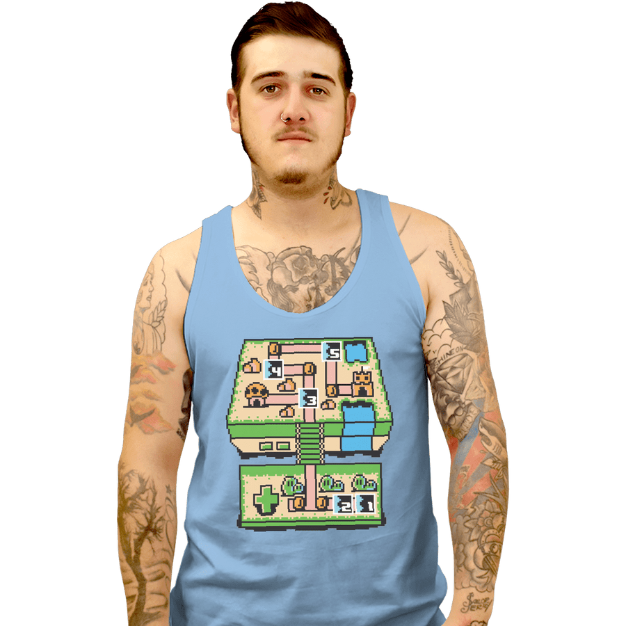 Shirts Tank Top, Unisex / Small / Powder Blue Consoler Bros