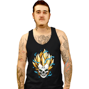 Daily_Deal_Shirts Tank Top, Unisex / Small / Black Majin Skeletron