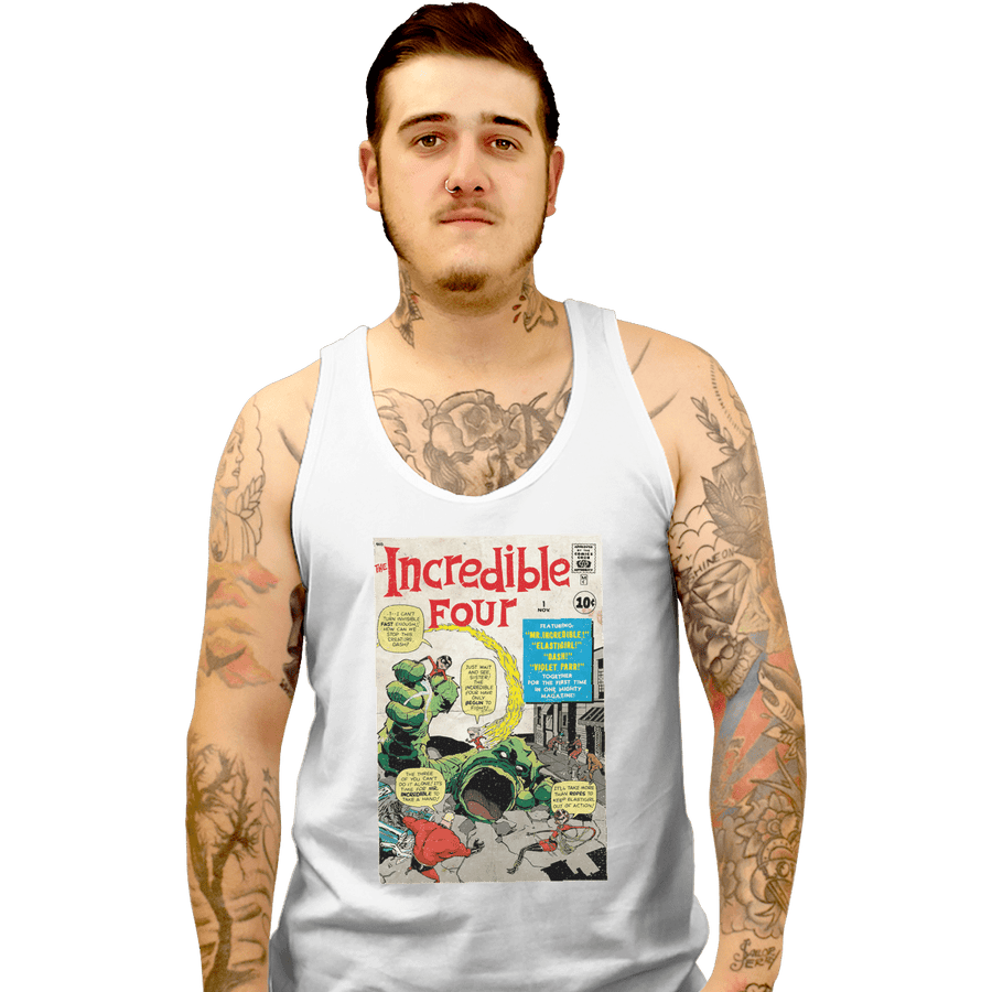 Shirts Tank Top, Unisex / Small / White The Incredible 4