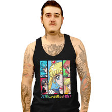Load image into Gallery viewer, Shirts Tank Top, Unisex / Small / Black Moon Prism Power
