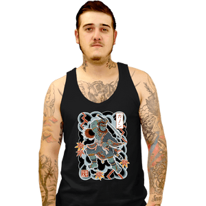 Daily_Deal_Shirts Tank Top, Unisex / Small / Black Irezumi Ganon