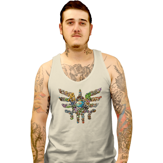 Secret_Shirts Tank Top, Unisex / Small / White Monsters Draw Near