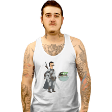 Load image into Gallery viewer, Shirts Tank Top, Unisex / Small / White Bob Fett
