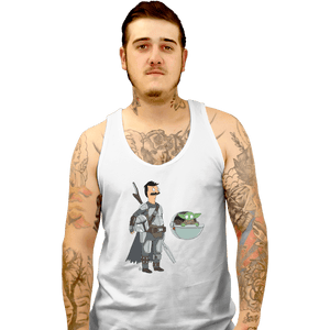 Shirts Tank Top, Unisex / Small / White Bob Fett