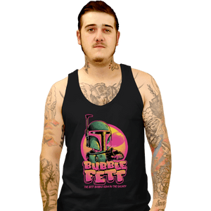 Daily_Deal_Shirts Tank Top, Unisex / Small / Black Bubble Fett