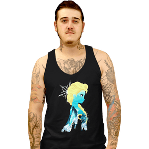 Secret_Shirts Tank Top, Unisex / Small / Black Frozen Shadow