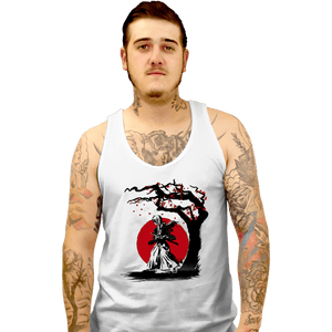 Shirts Tank Top, Unisex / Small / White Wandering Samurai