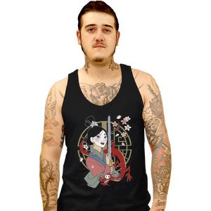 Shirts Tank Top, Unisex / Small / Black The Warrior Spirit