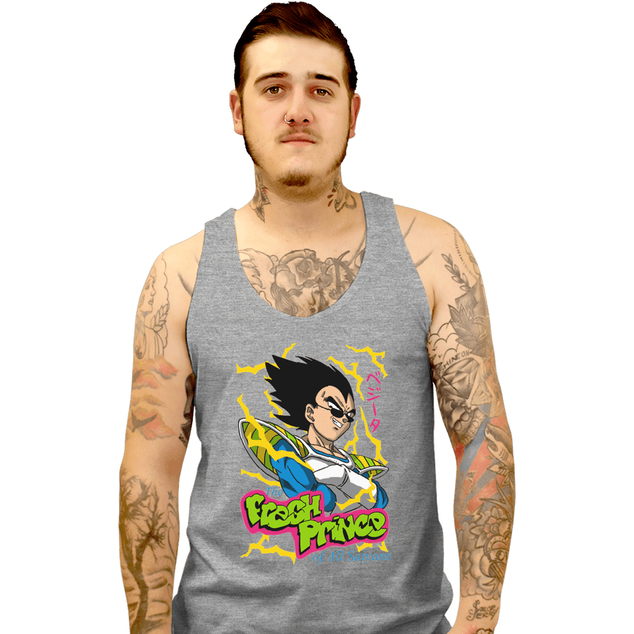 Shirts Tank Top, Unisex / Small / Sports Grey Fresh Prince Of All Saiyans