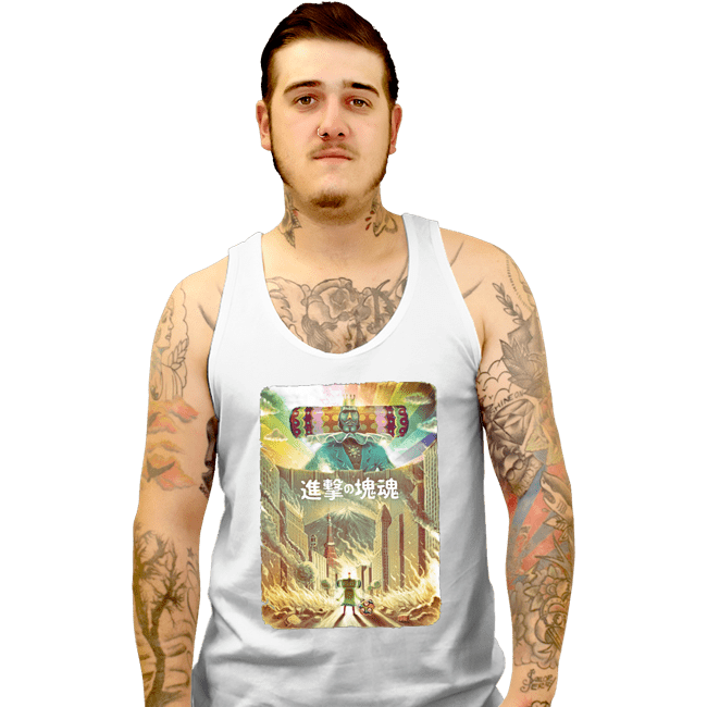 Daily_Deal_Shirts Tank Top, Unisex / Small / White Attack On Katamari