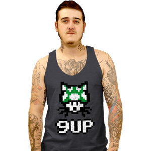 Shirts Tank Top, Unisex / Small / Dark Heather 9-UP