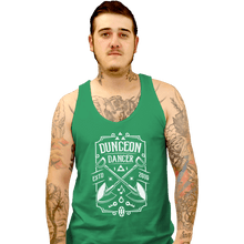 Load image into Gallery viewer, Shirts Tank Top, Unisex / Small / Irish Green Dungeon Dancer
