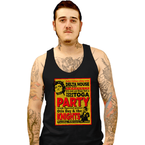 Secret_Shirts Tank Top, Unisex / Small / Black Delta House Flyer