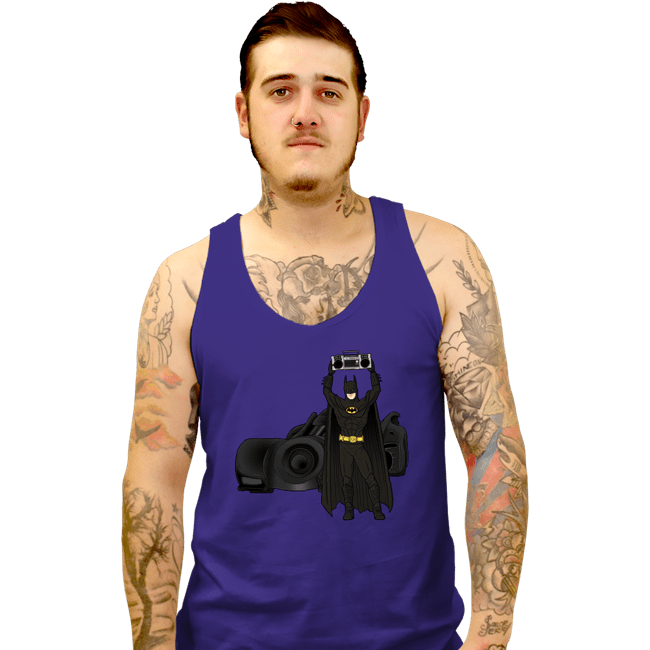 Secret_Shirts Tank Top, Unisex / Small / Violet In Your Eyes Bat