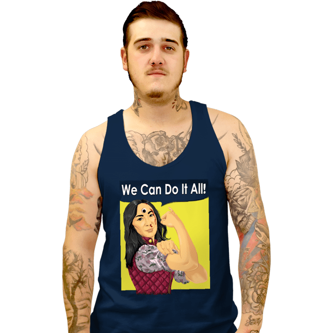 Secret_Shirts Tank Top, Unisex / Small / Navy We Can Do It All!