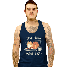Load image into Gallery viewer, Secret_Shirts Tank Top, Unisex / Small / Navy Priorities
