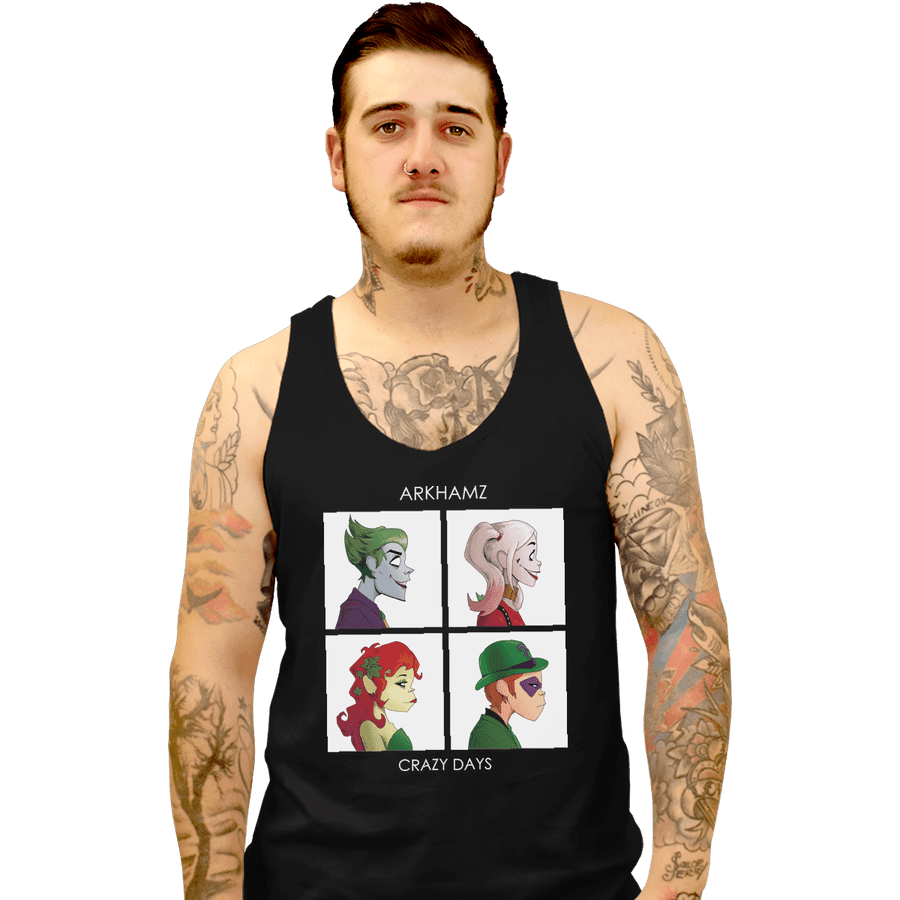 Shirts Tank Top, Unisex / Small / Black Arkhamz