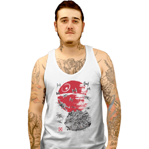 Shirts Tank Top, Unisex / Small / White Battle Of Endor