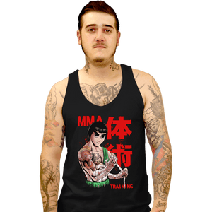 Secret_Shirts Tank Top, Unisex / Small / Black Rock Lee