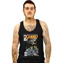 Load image into Gallery viewer, Secret_Shirts Tank Top, Unisex / Small / Black Groovy Comics
